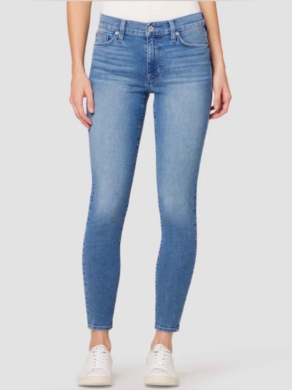 Hudson Natalie Mid Rise Ankle Super Skinny Jeans 24 NWT